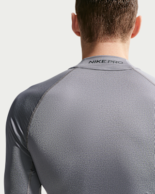 Nike Pro Men's Dri-FIT Fitness Mock-Neck Long-Sleeve Top. Nike.com